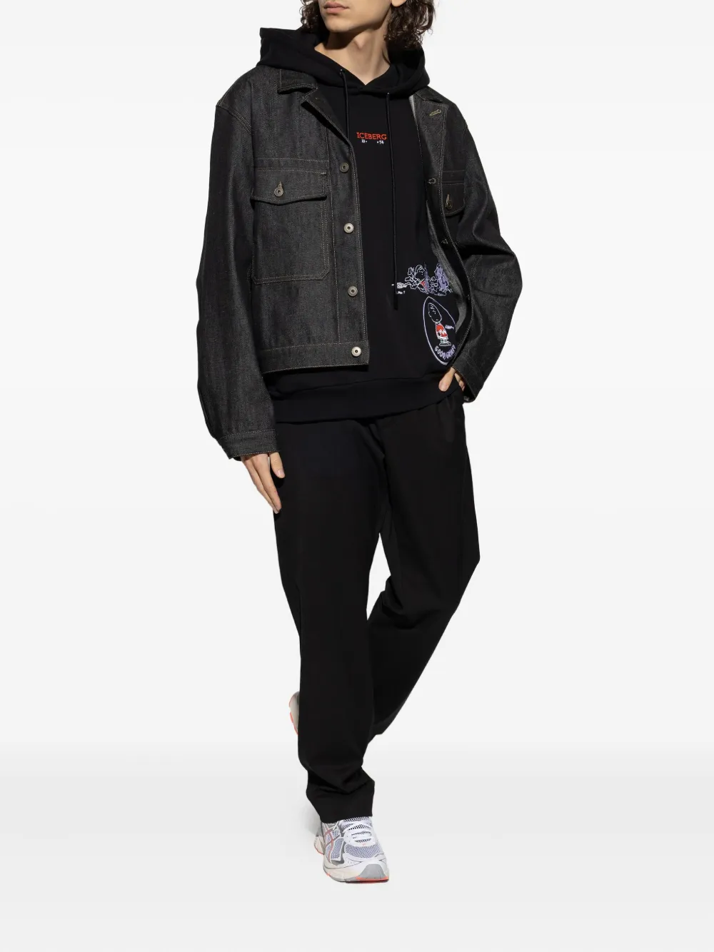 Iceberg Peanuts-embroidered hoodie | Hoodies | Image 2