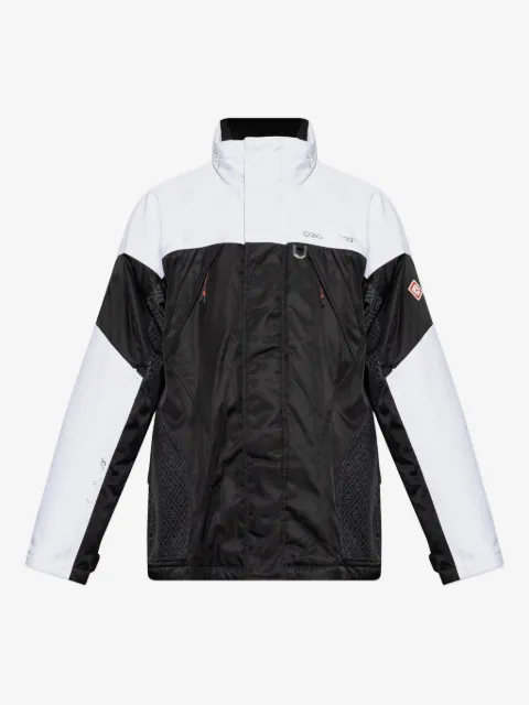 Casablanca ripstop panelled zip-up ski jacket