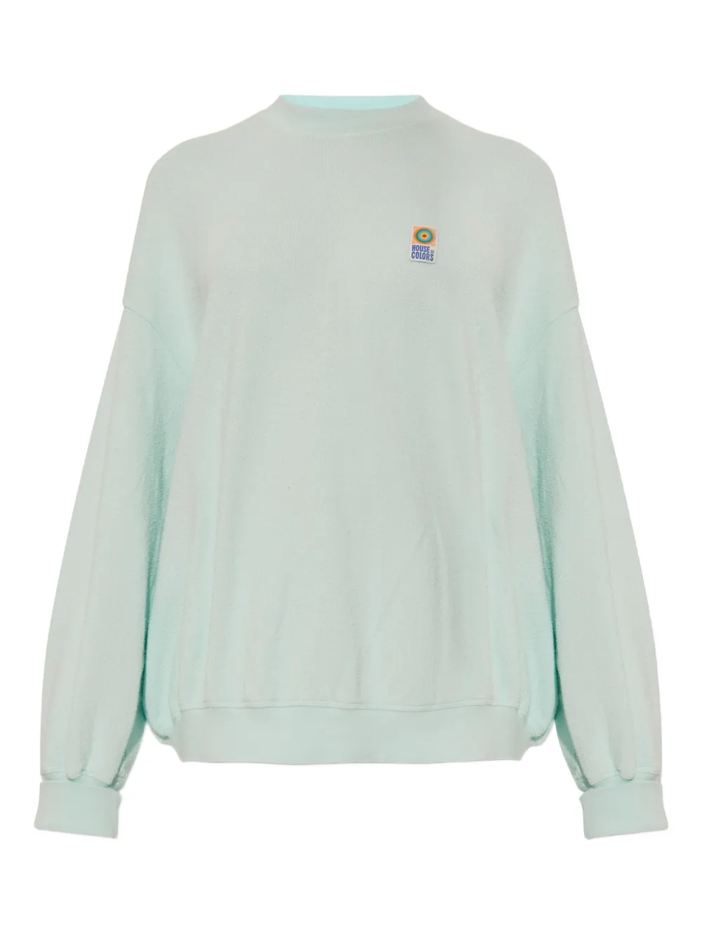 American Vintage Ytibay trui met patch Blauw