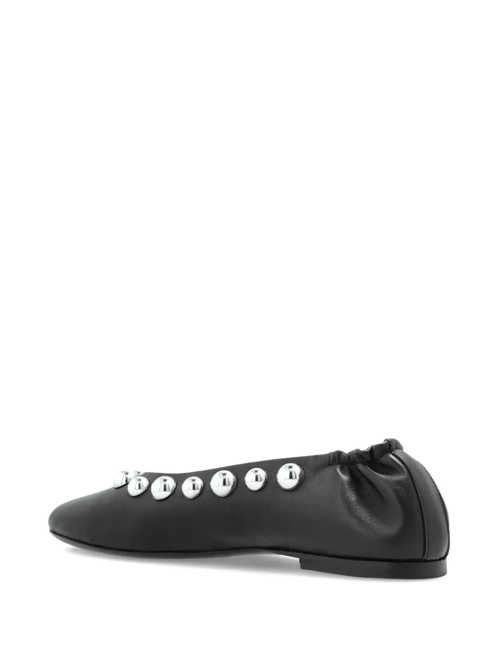Iro Studded Ballet Flats In Black