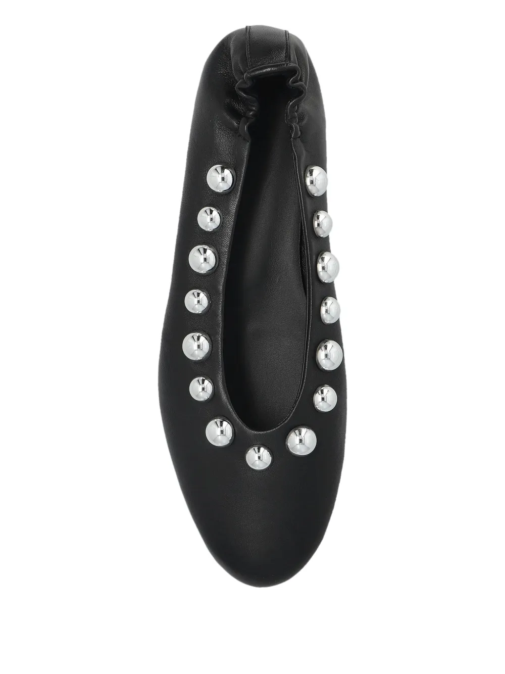 Iro Studded Ballet Flats In Black