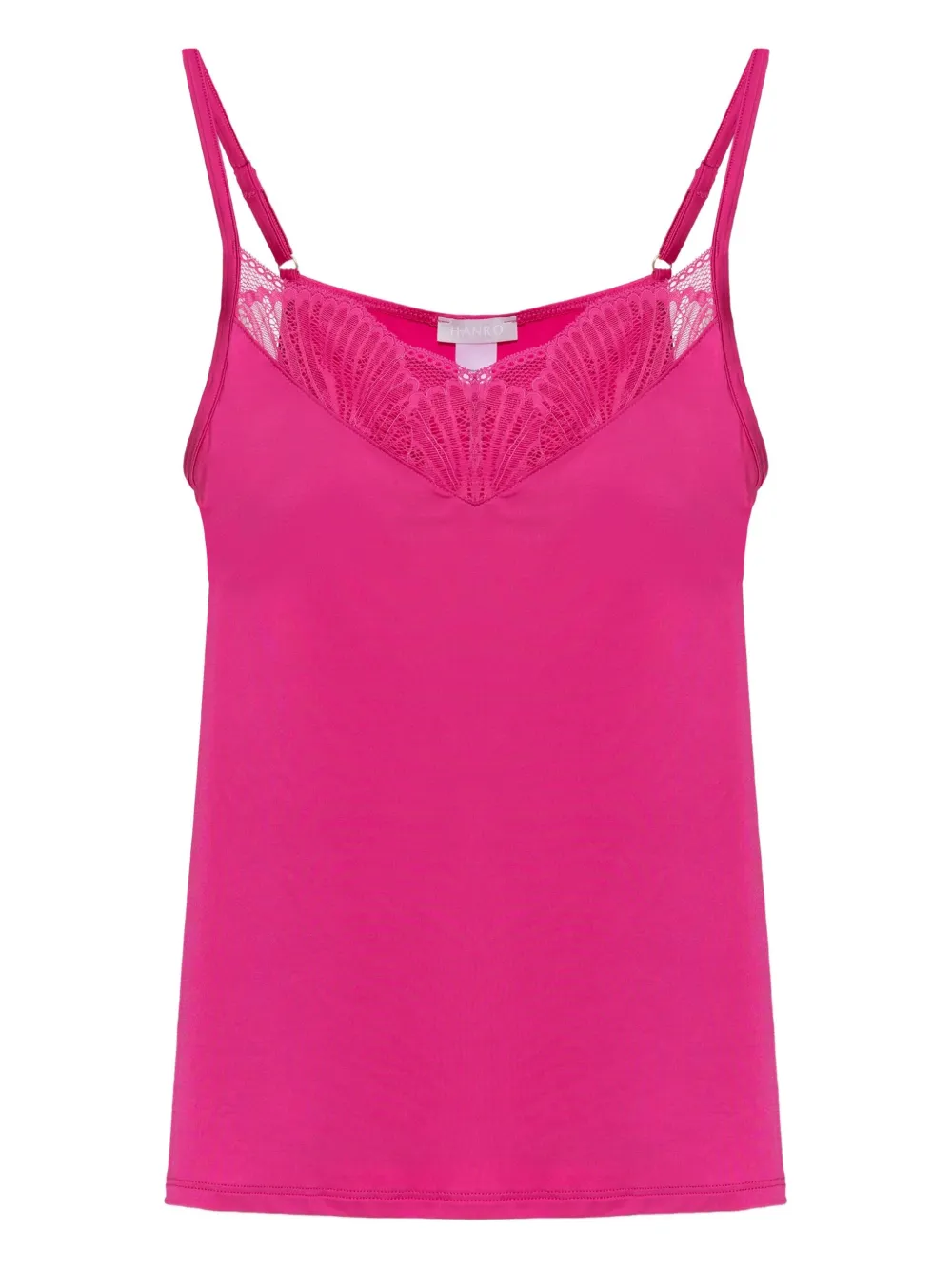 Hanro Lilith lace-trim camisole | Pink | Image 1