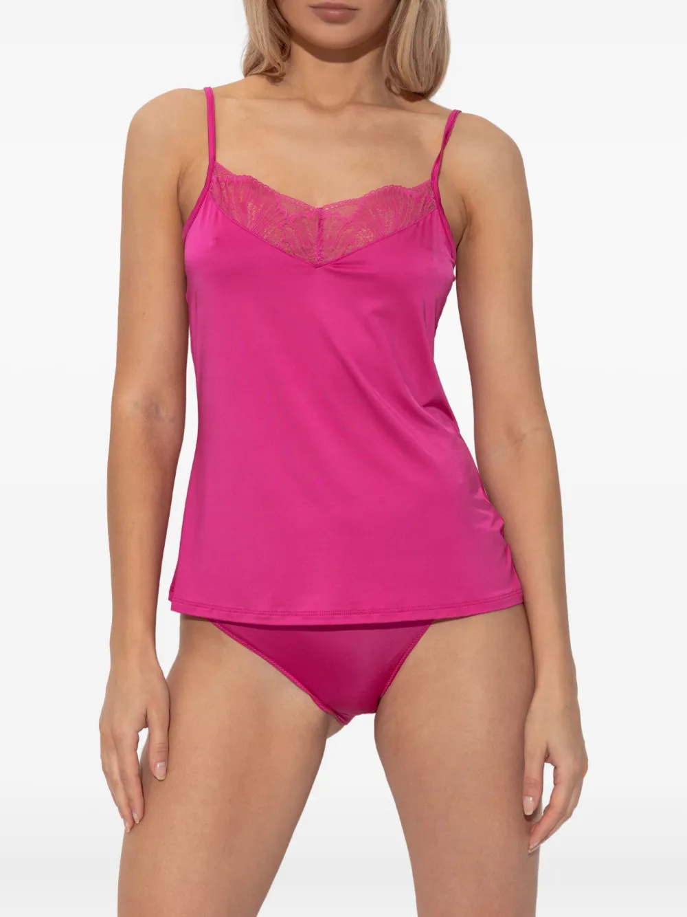 Hanro Lilith lace-trim camisole | Vests & Tank Tops | Image 2