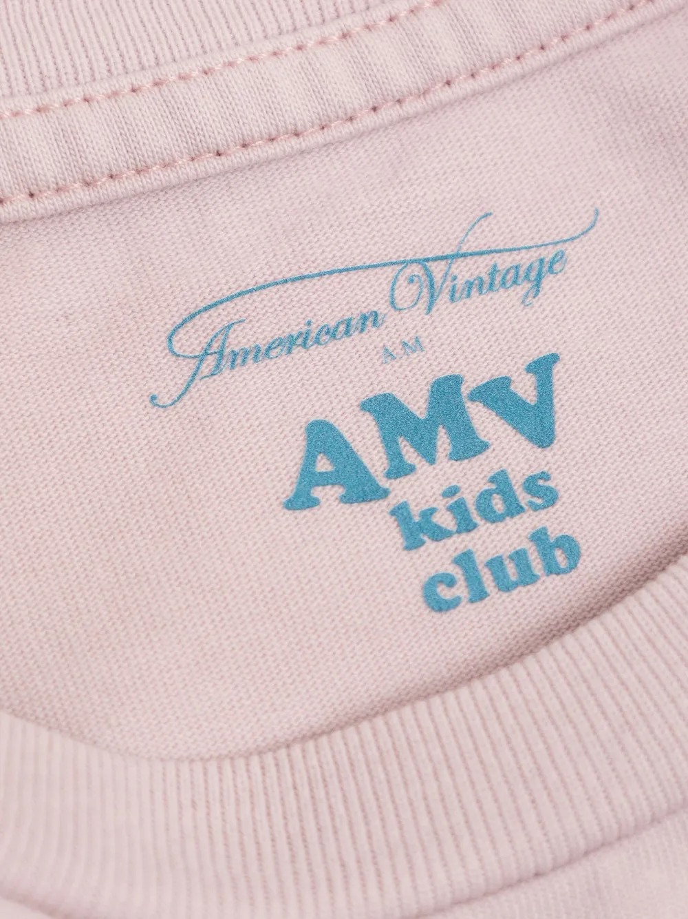 American Vintage Cassette-player Print T-shirt In Pink