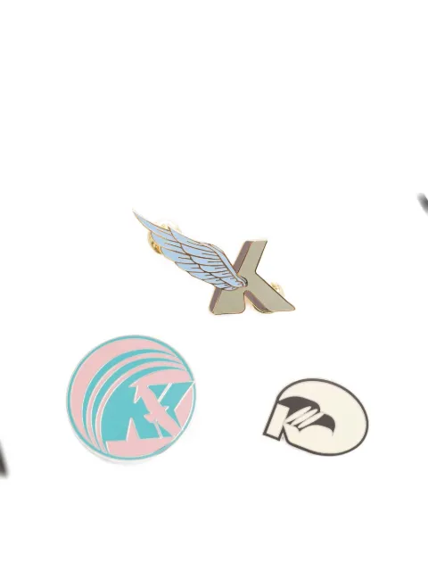 Kiko Kostadinov graphic-print pins