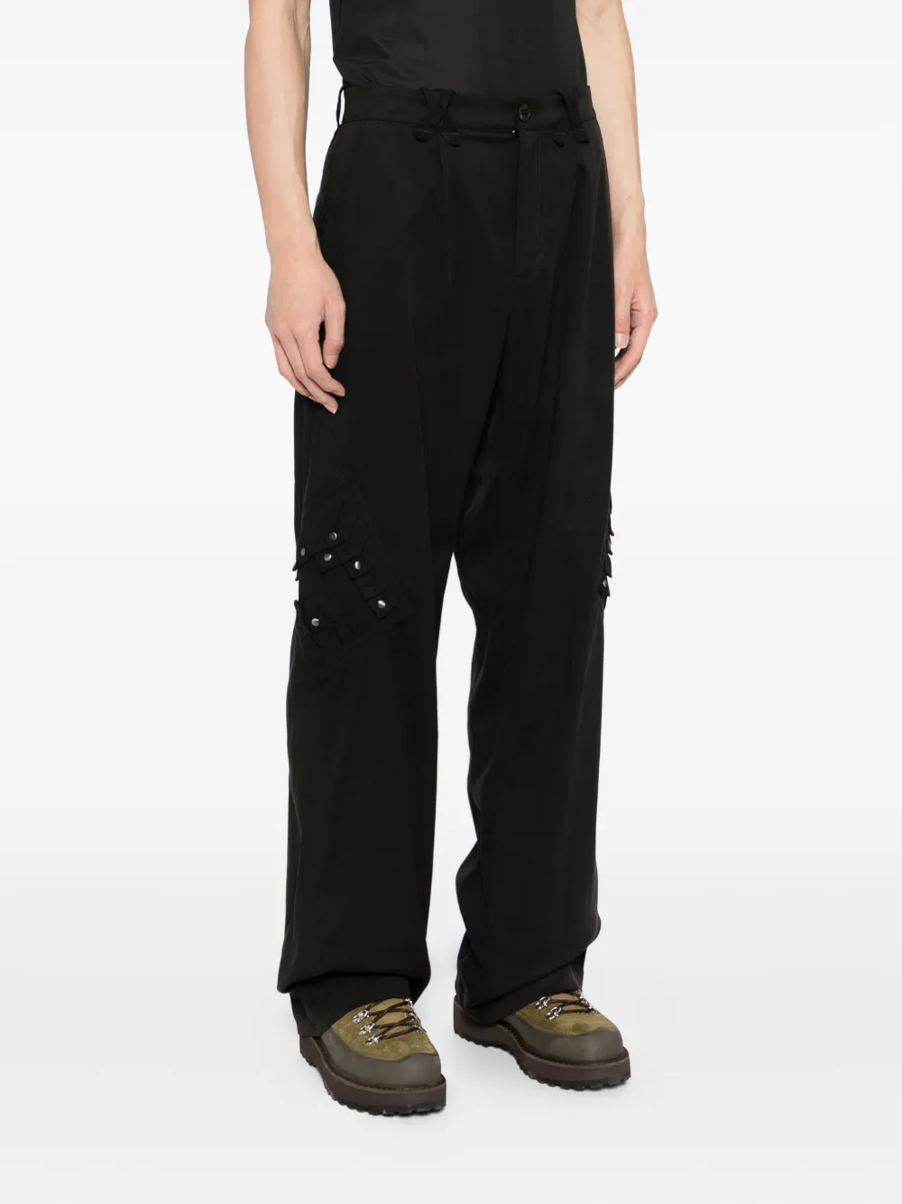 Kiko Kostadinov Estike Trousers In Black