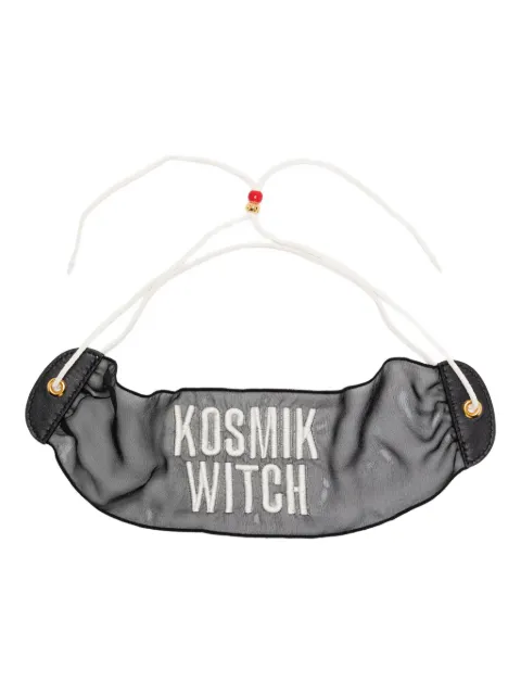 Undercover logo-embroidered necklace