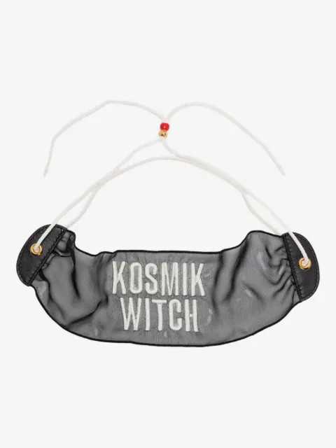 Undercover logo-embroidered necklace