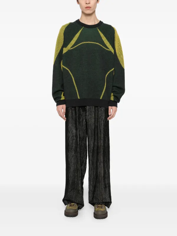 Kiko Kostadinov Navin Wide Trousers | Black | FARFETCH
