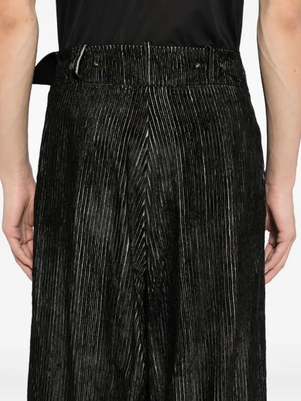 Kiko Kostadinov Navin Wide Trousers | Black | FARFETCH