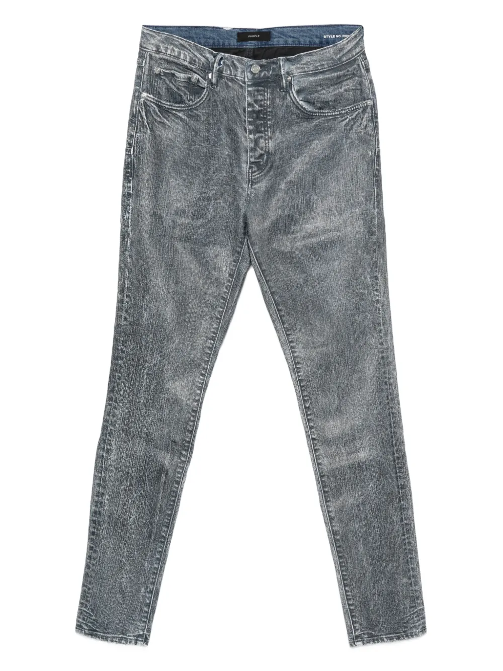 Purple Brand acid-wash jeans - ブルー Purple Brand acid-wash jeans - ブルー