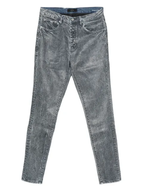 Purple Brand acid-wash jeans