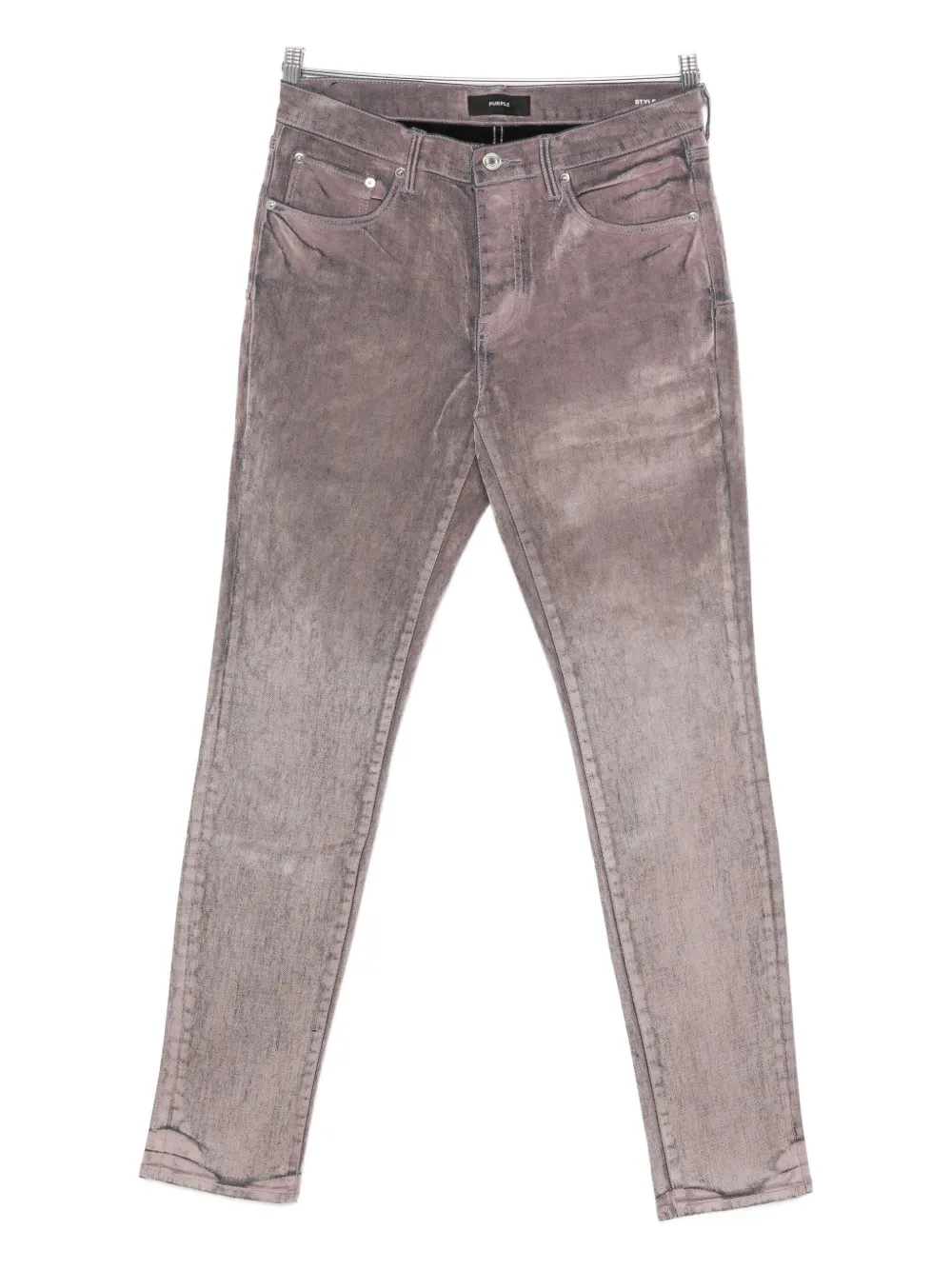 Purple Brand Five-pocket Jeans In Brown
