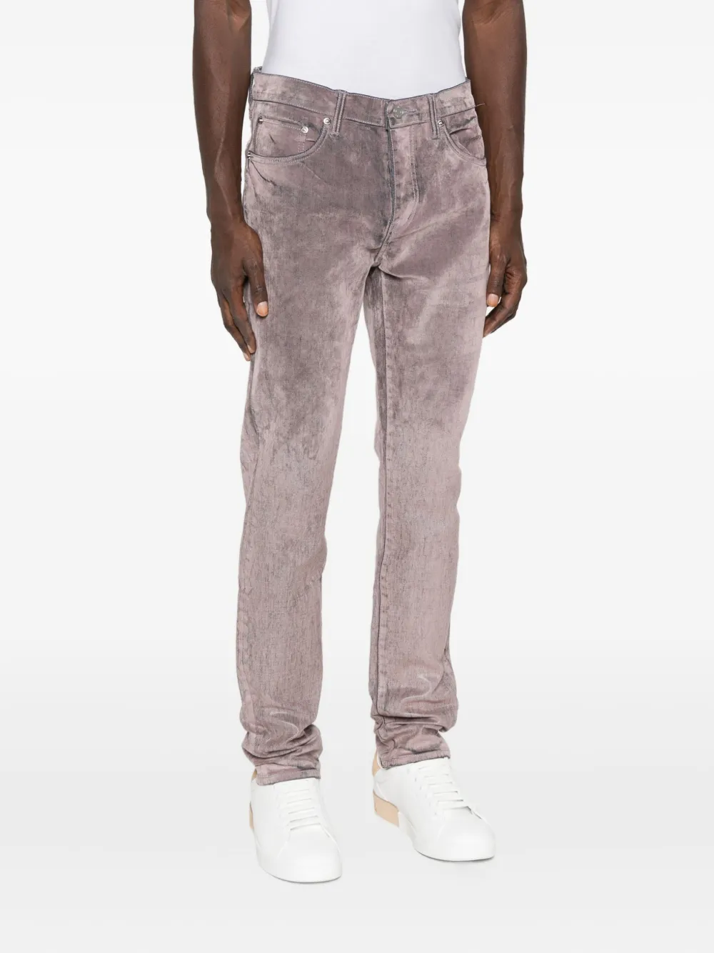 Purple Brand Five-pocket Jeans In Brown