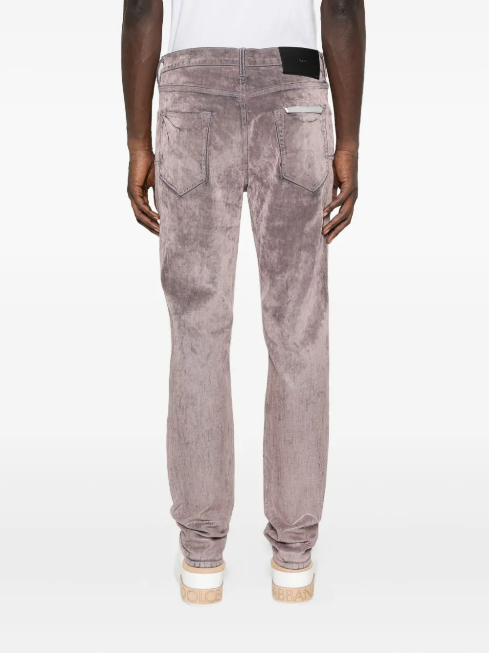 Purple Brand Jeans met vijf zakken Paars