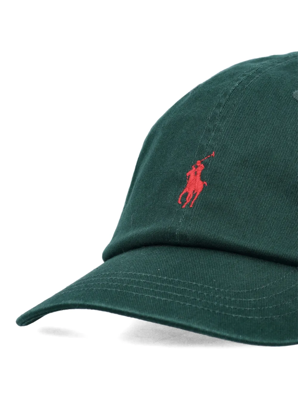 Polo Ralph Lauren Embroidered-logo Baseball Cap In Green