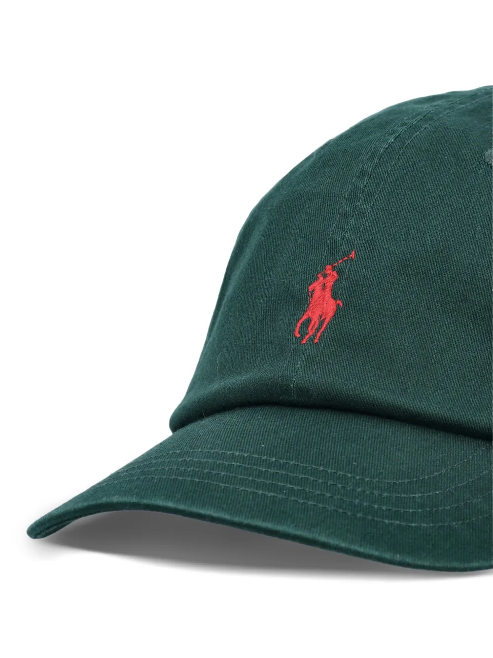 Polo Ralph Lauren Honkbalpet met geborduurd logo Groen