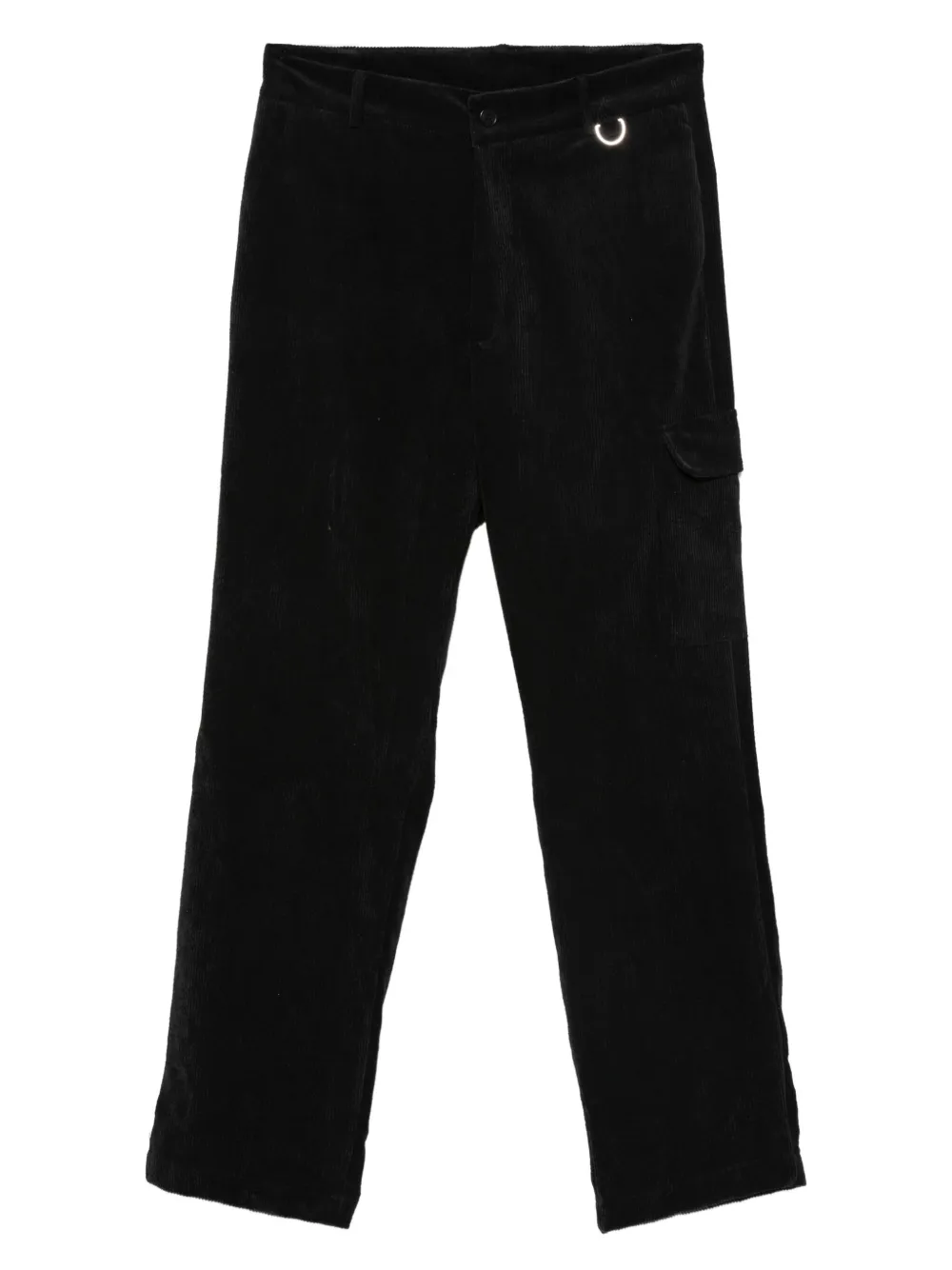Family First corduroy cargo trousers | Black | Image 1