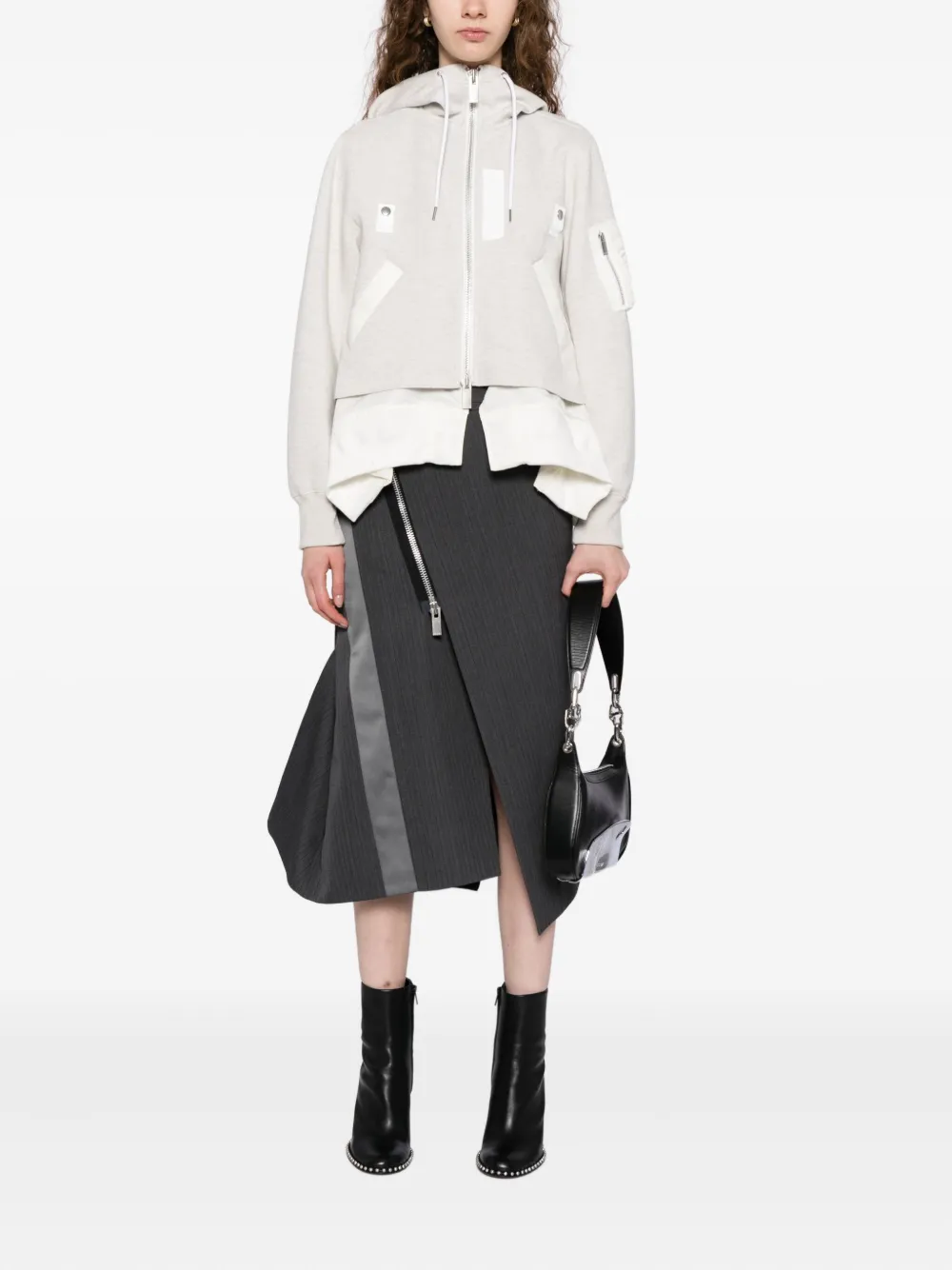 sacai asymmetric jacket | Oversized Jackets | Image 2