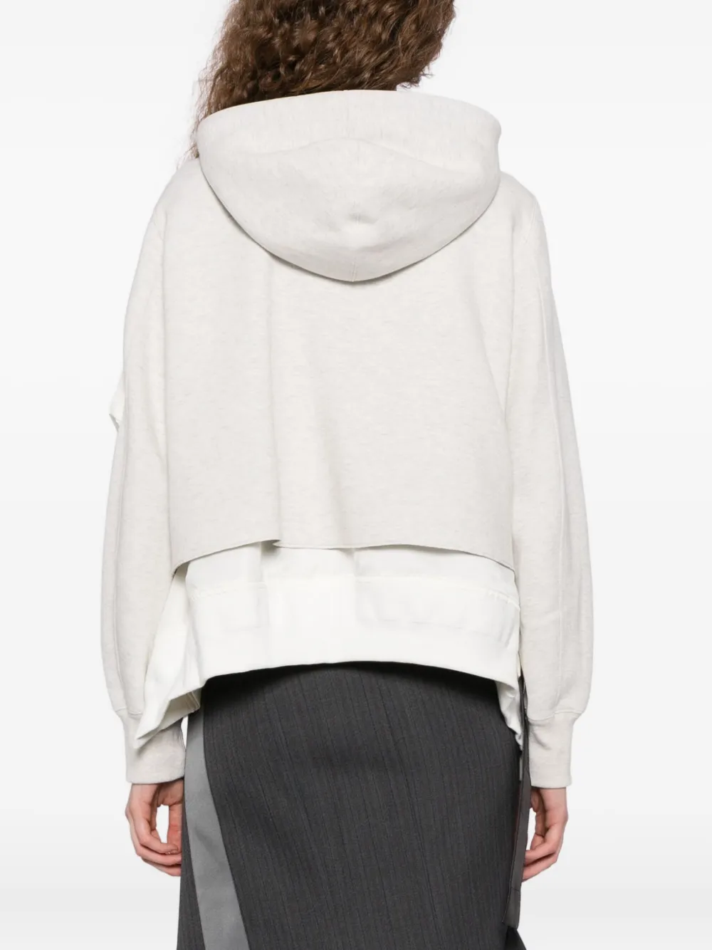 sacai Asymmetrisch jack Beige