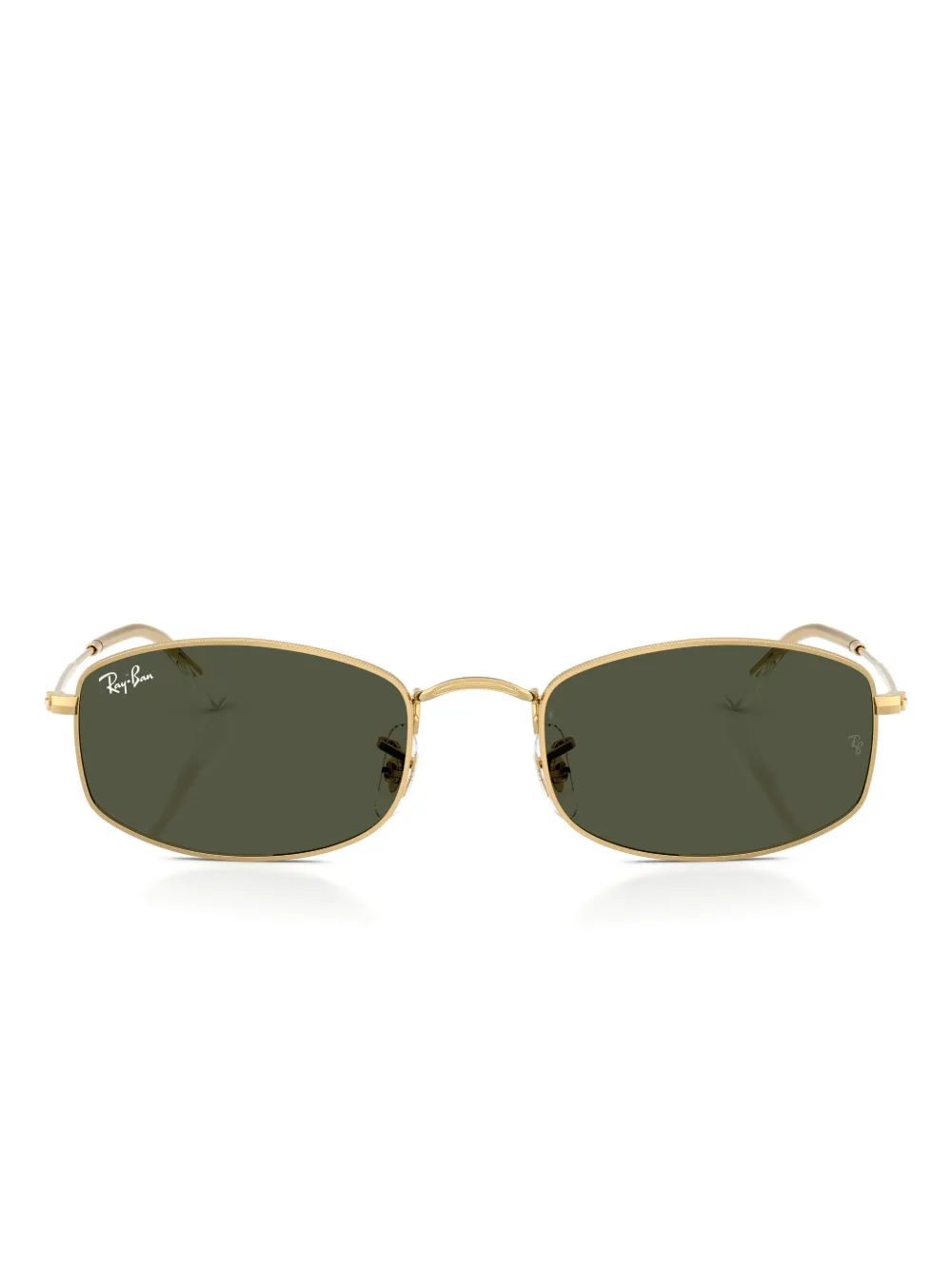 Ray-Ban rectangle-frame sunglasses - Oro