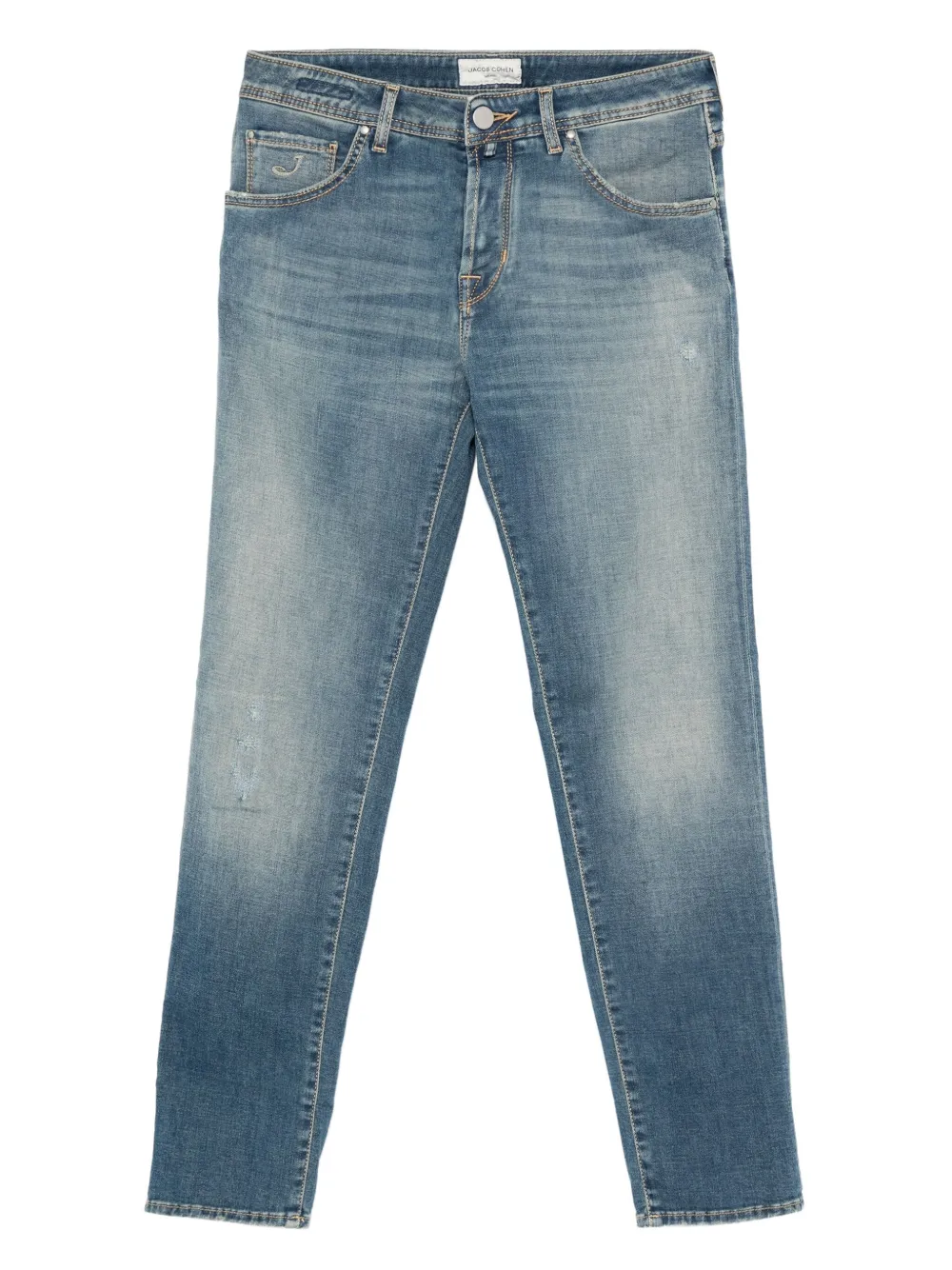Jacob Cohën faded distressed jeans - ブルー Jacob Cohën faded distressed jeans - ブルー