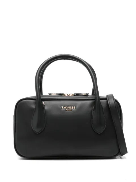 TWINSET logo-lettering tote bag