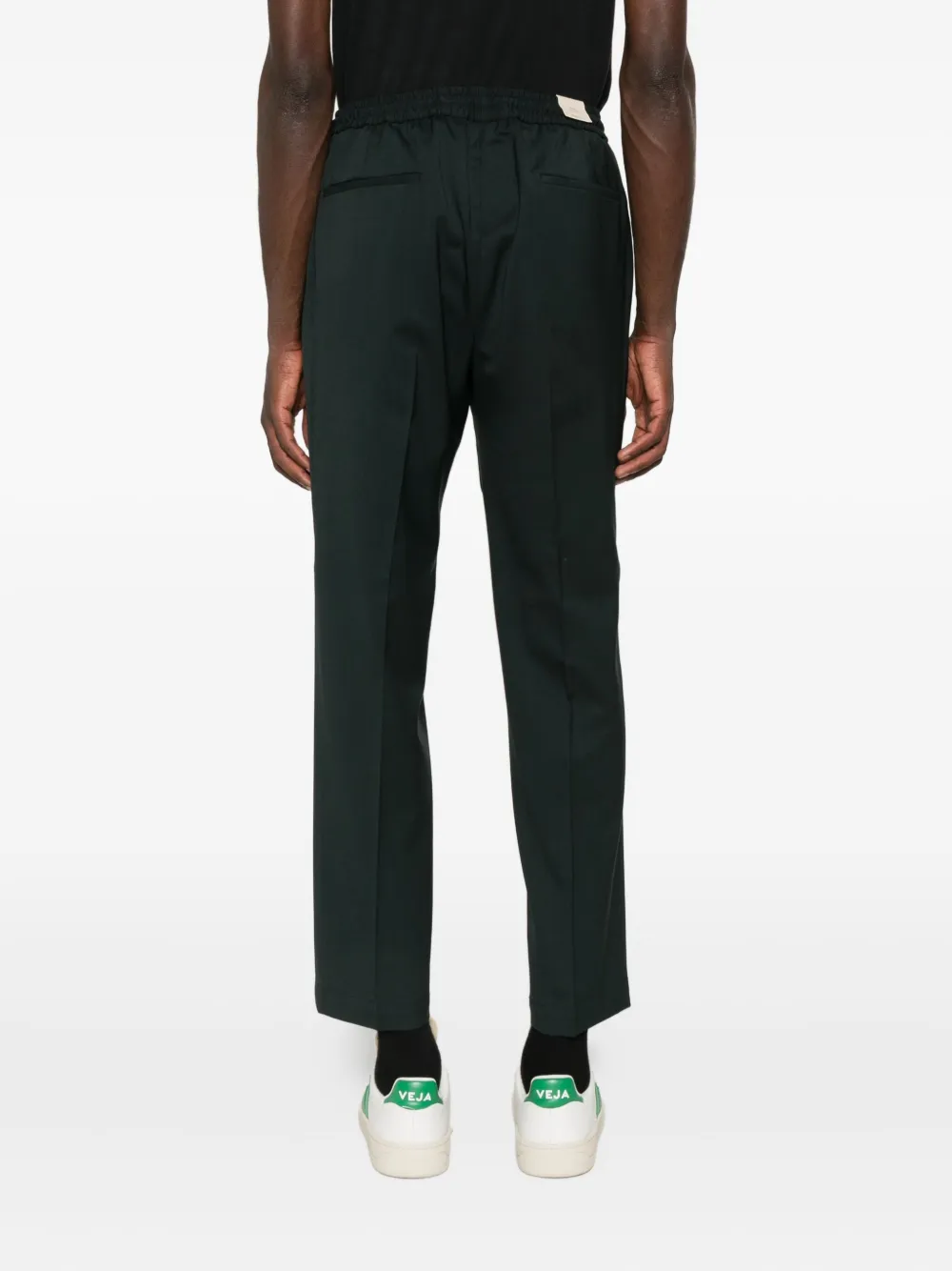 Briglia 1949 Broek met toelopende pijpen Groen