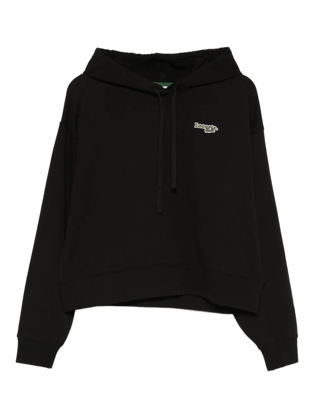 Lacoste Hoodie mit Kordelzug - Schwarz