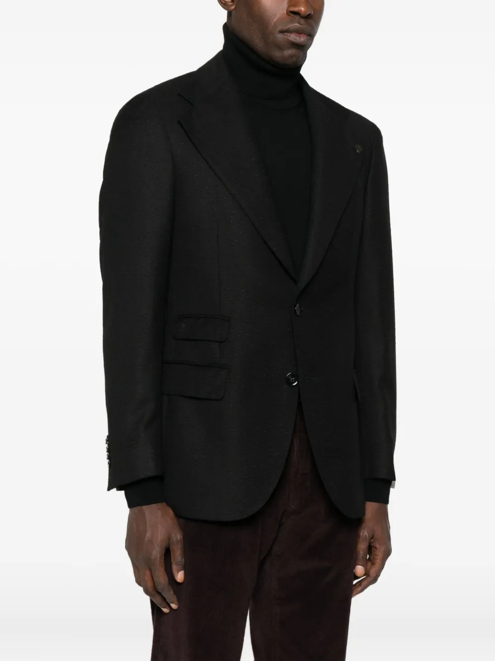 Gabriele Pasini Single-breasted Blazer In Black