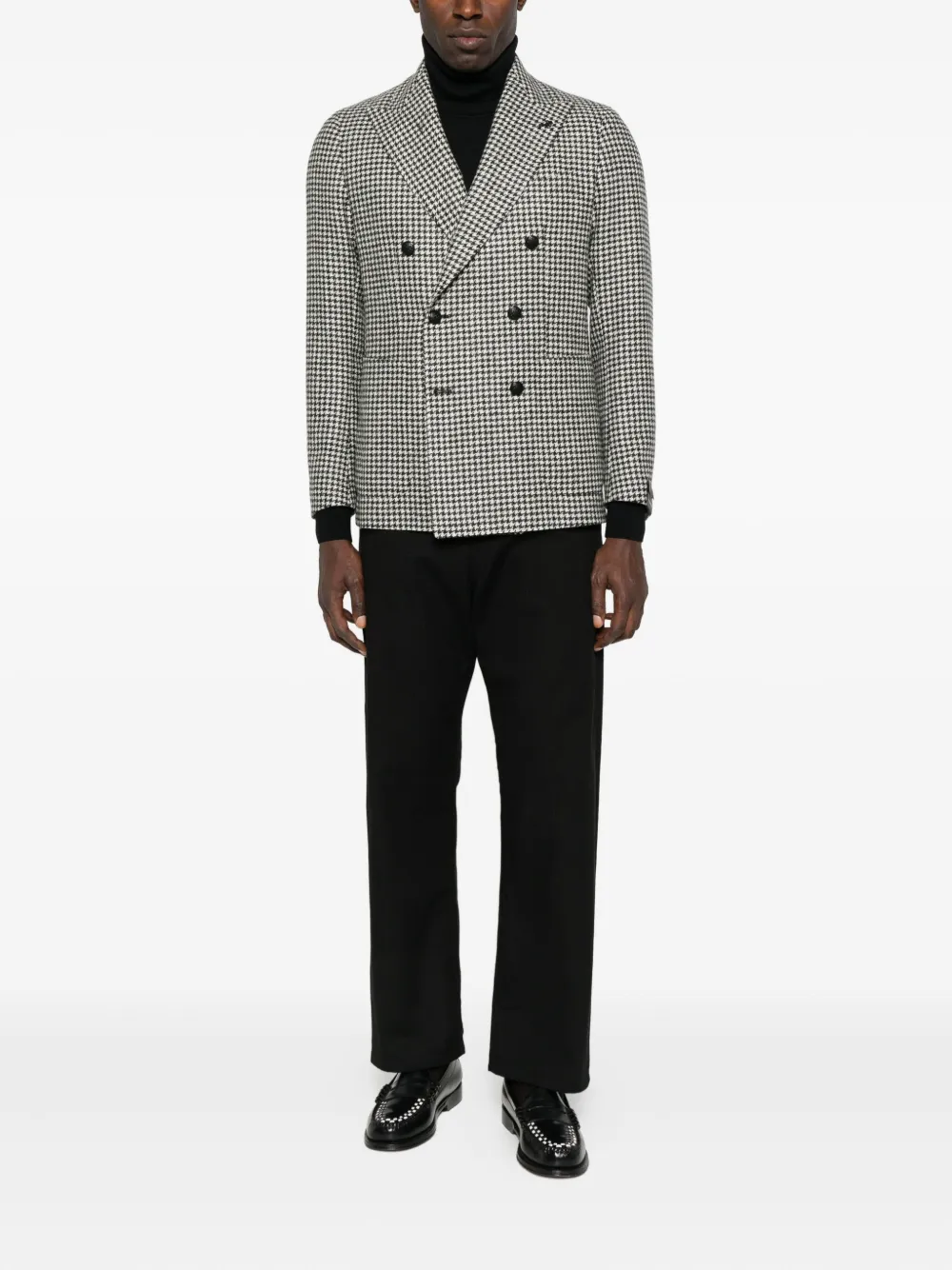 Tagliatore houndstooth double-breasted blazer | Blazers | Image 2