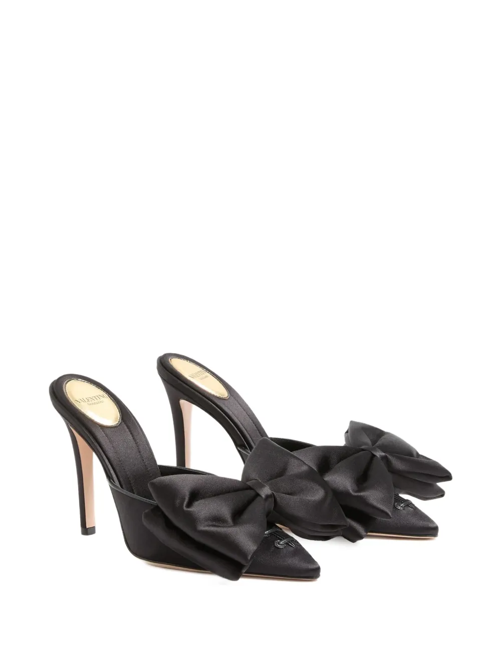 Valentino Garavani 105 mm Yolande muiltjes Zwart