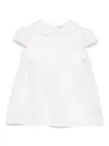 Emporio Armani Kids Peter Pan collar dress - White