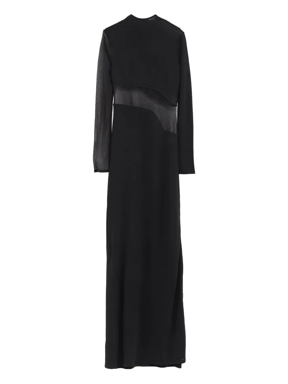 Alaïa mesh-panel maxi dress | Black | Image 1