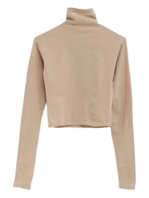 Alaïa roll-neck long-sleeve top
