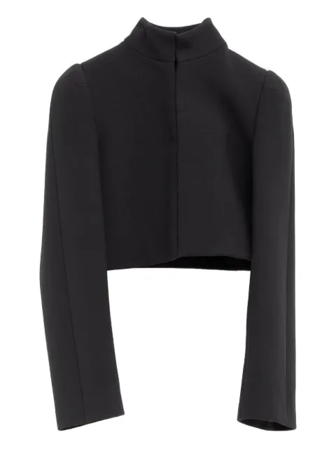 Alaïa جاكيت قصير بأكتاف منفوشة