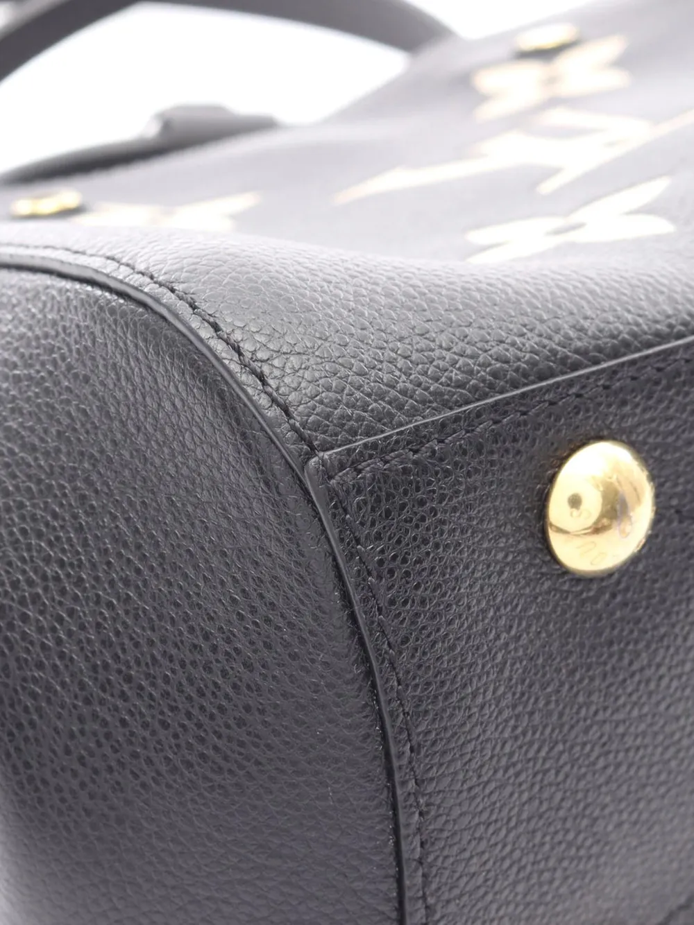 Louis Vuitton Pre-Owned 2021-2025 Bicolor Monogram Empreinte Giant Montaigne BB satchel | Pre-Owned | Image 2