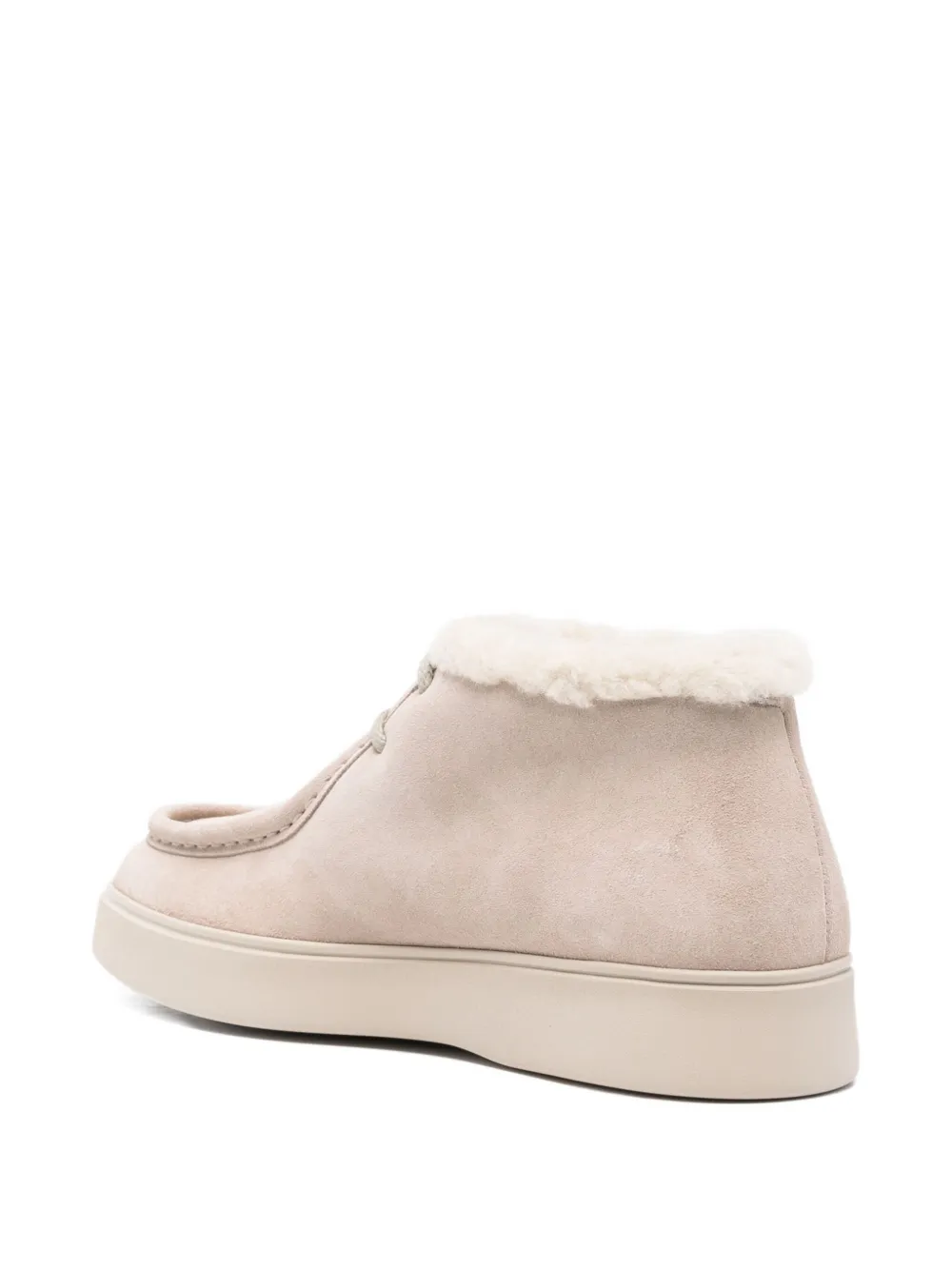 Officine Creative Frame 110 Suede Boots In Neutral