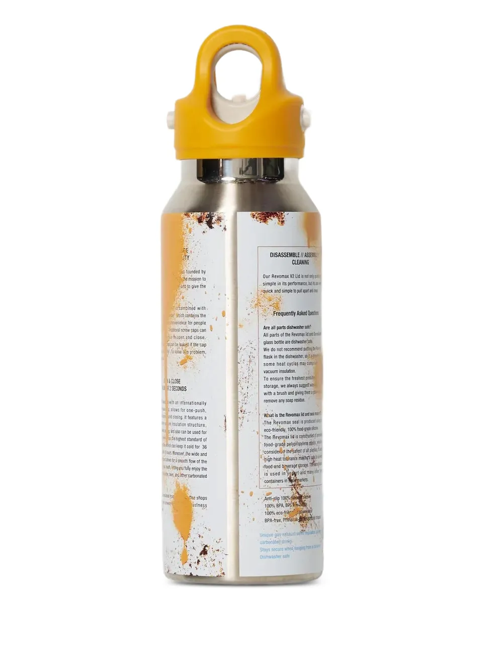 Doublet Small Spray-Can Water Bottle | Yellow | FARFETCH