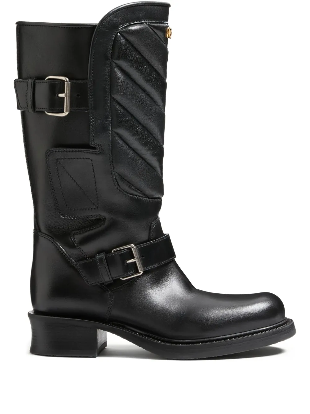 Valentino Garavani Stivali biker 40mm - Nero