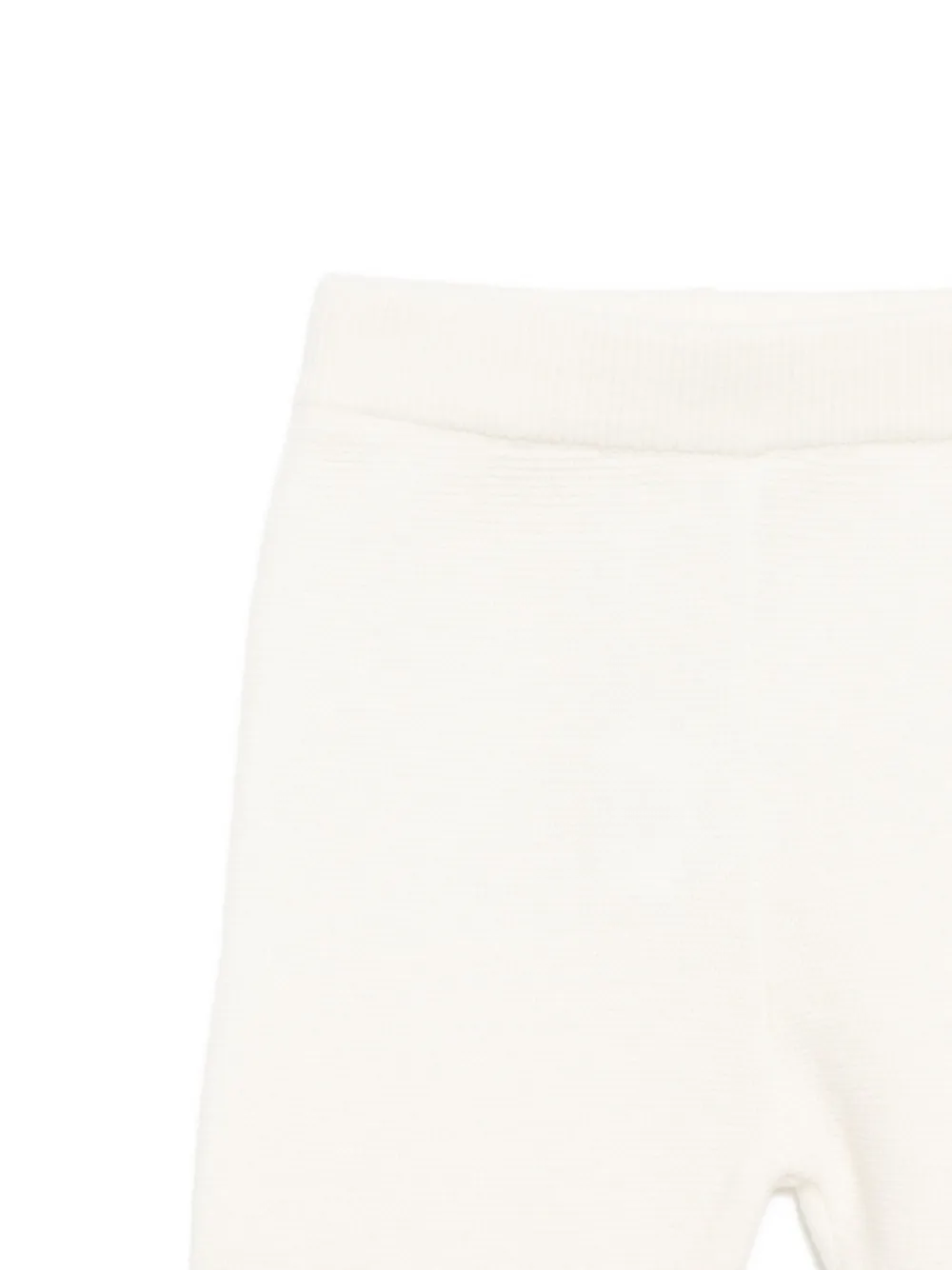 Tartine Et Chocolat Cable-knit Trousers Set In White