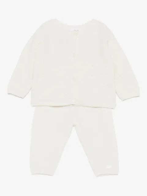 Tartine Et Chocolat cable-knit trousers set