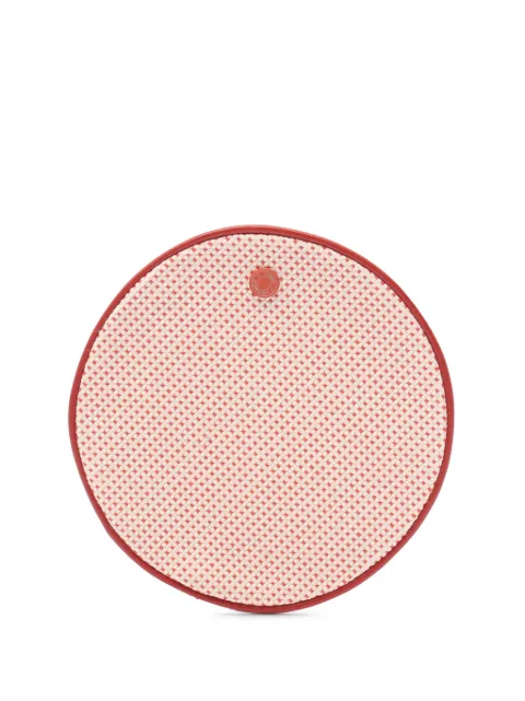 Hermès Pre-Owned 2020-2025 H Canvas and Lambskin Evasion pouch