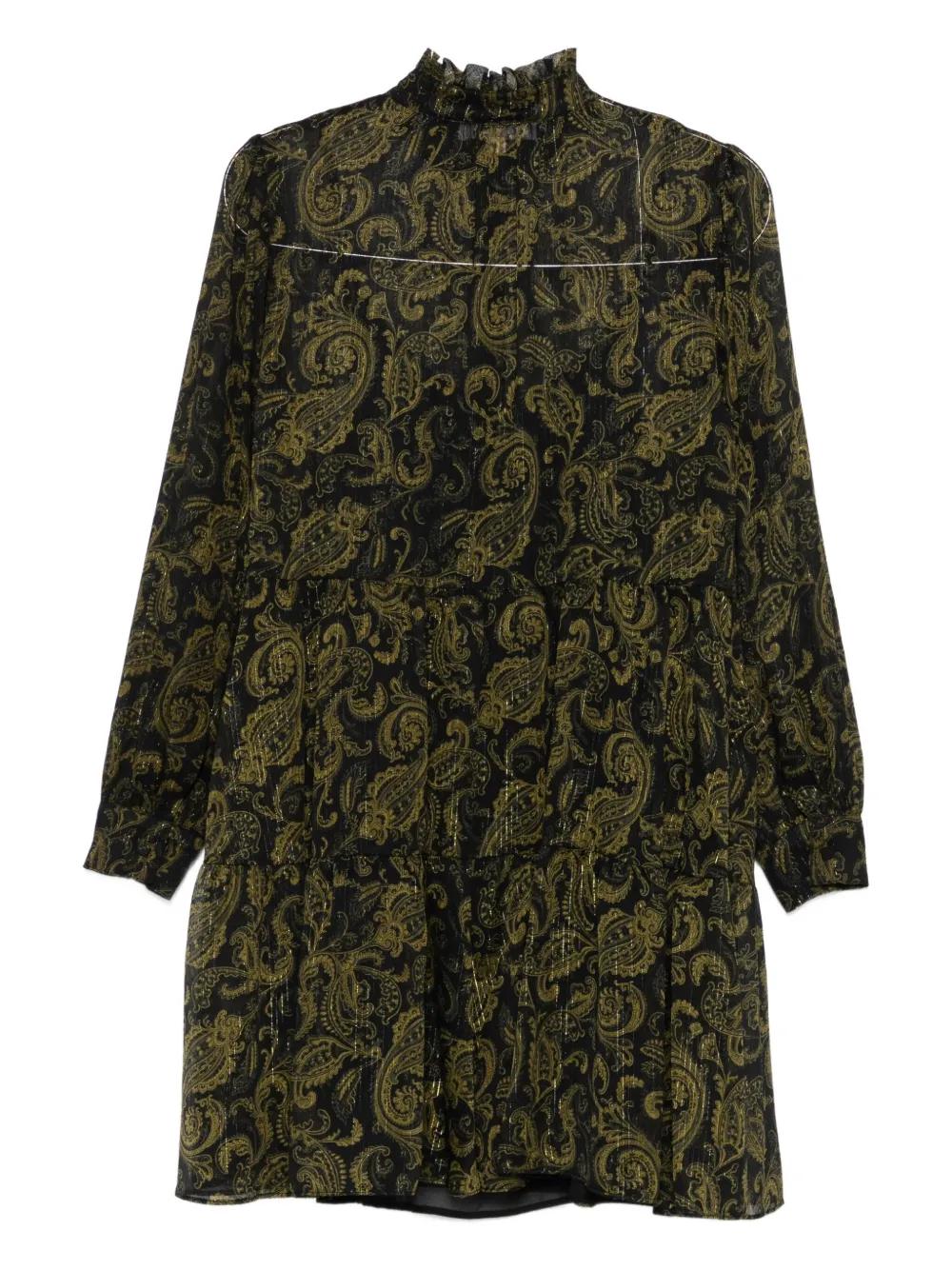 Michael Kors Jurk met paisley-print - Groen