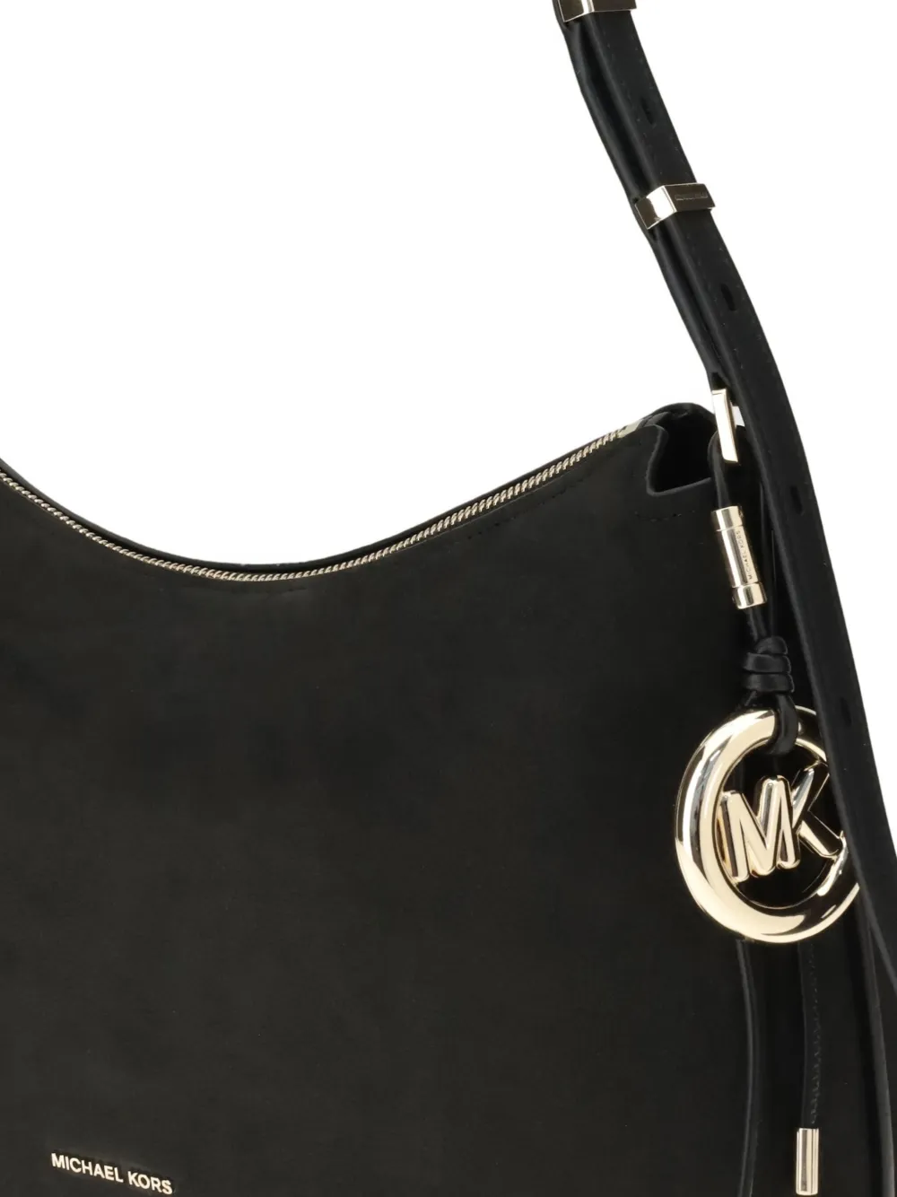 Michael Kors Schoudertas met logobedel Zwart