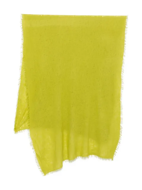 MOULETA frayed-edge scarf