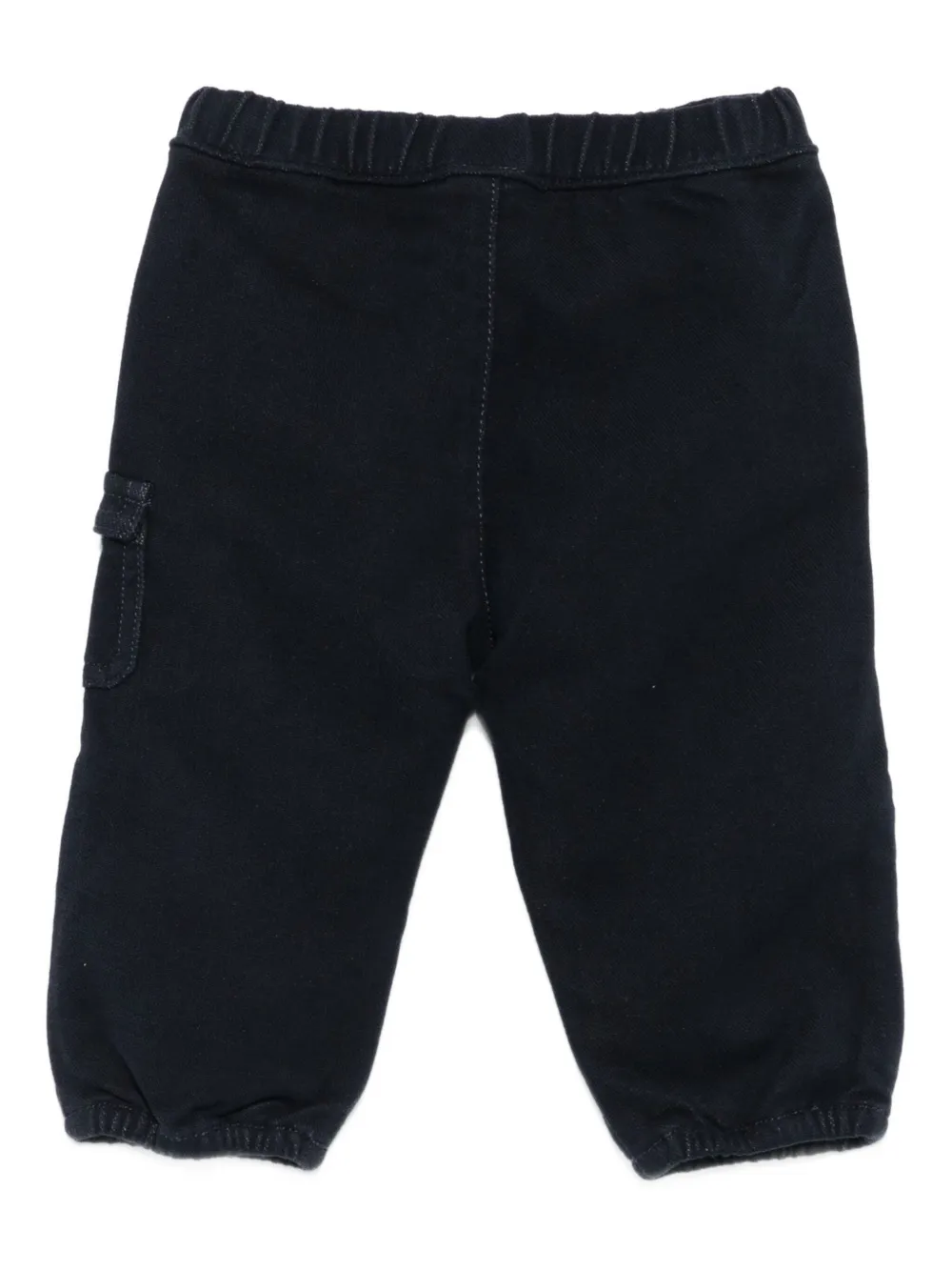 Tartine Et Chocolat Logo-patch Chinos In Black