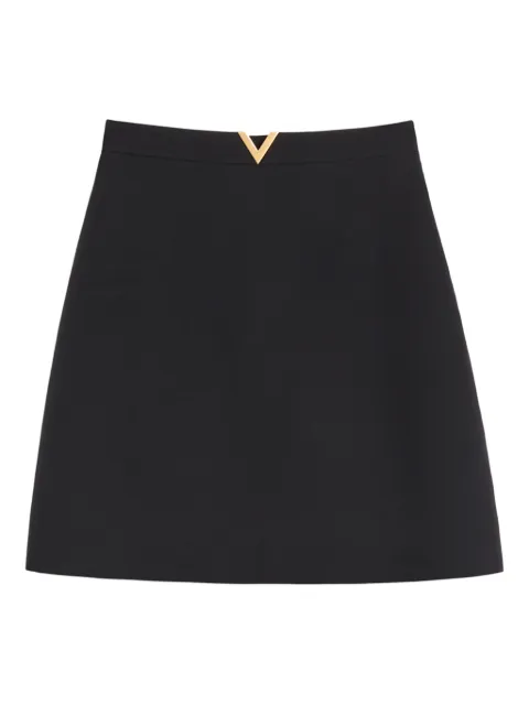 Valentino Garavani crepe couture mini skirt