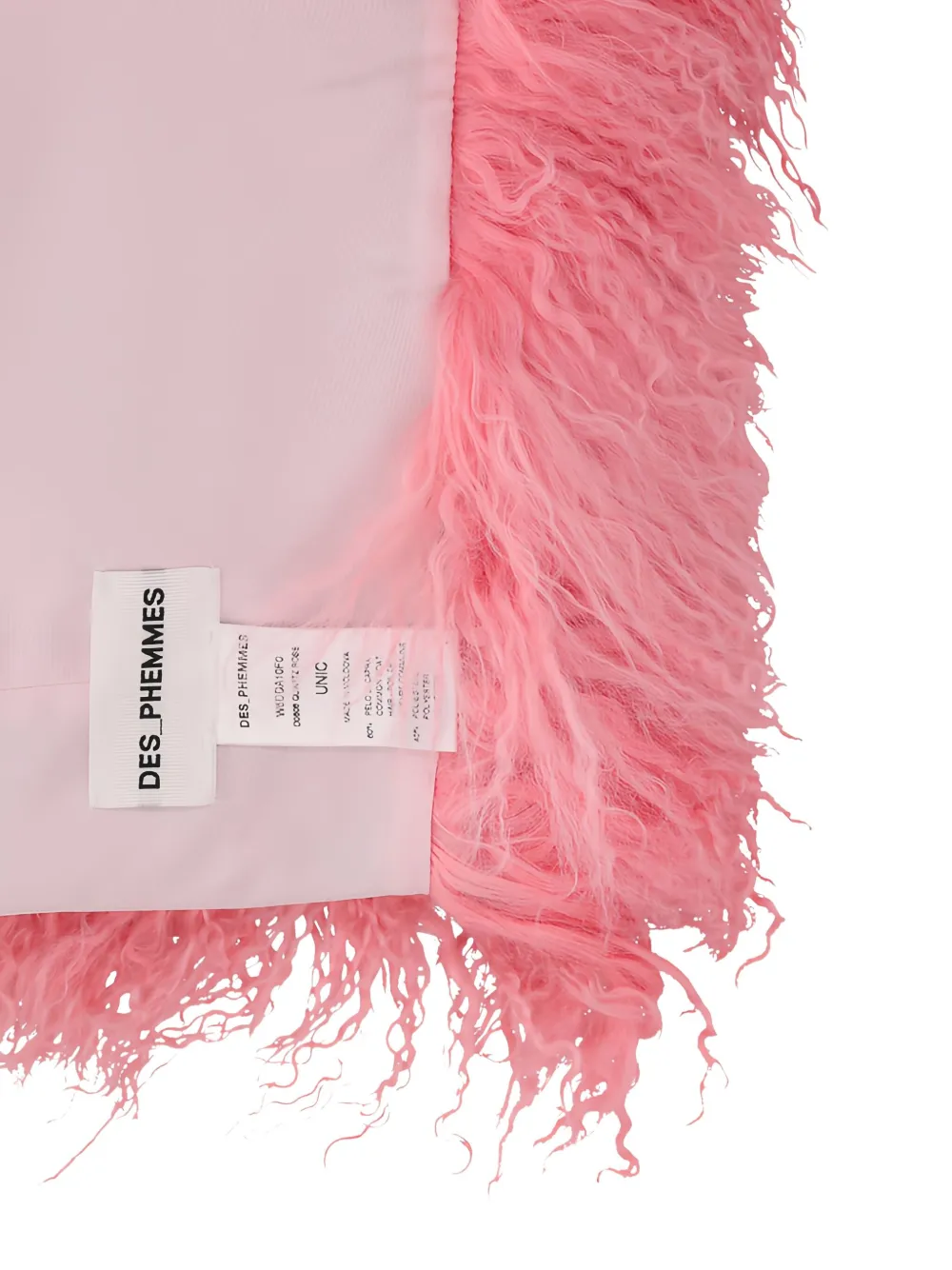 DES PHEMMES Mongolian-fur scarf | Image 2