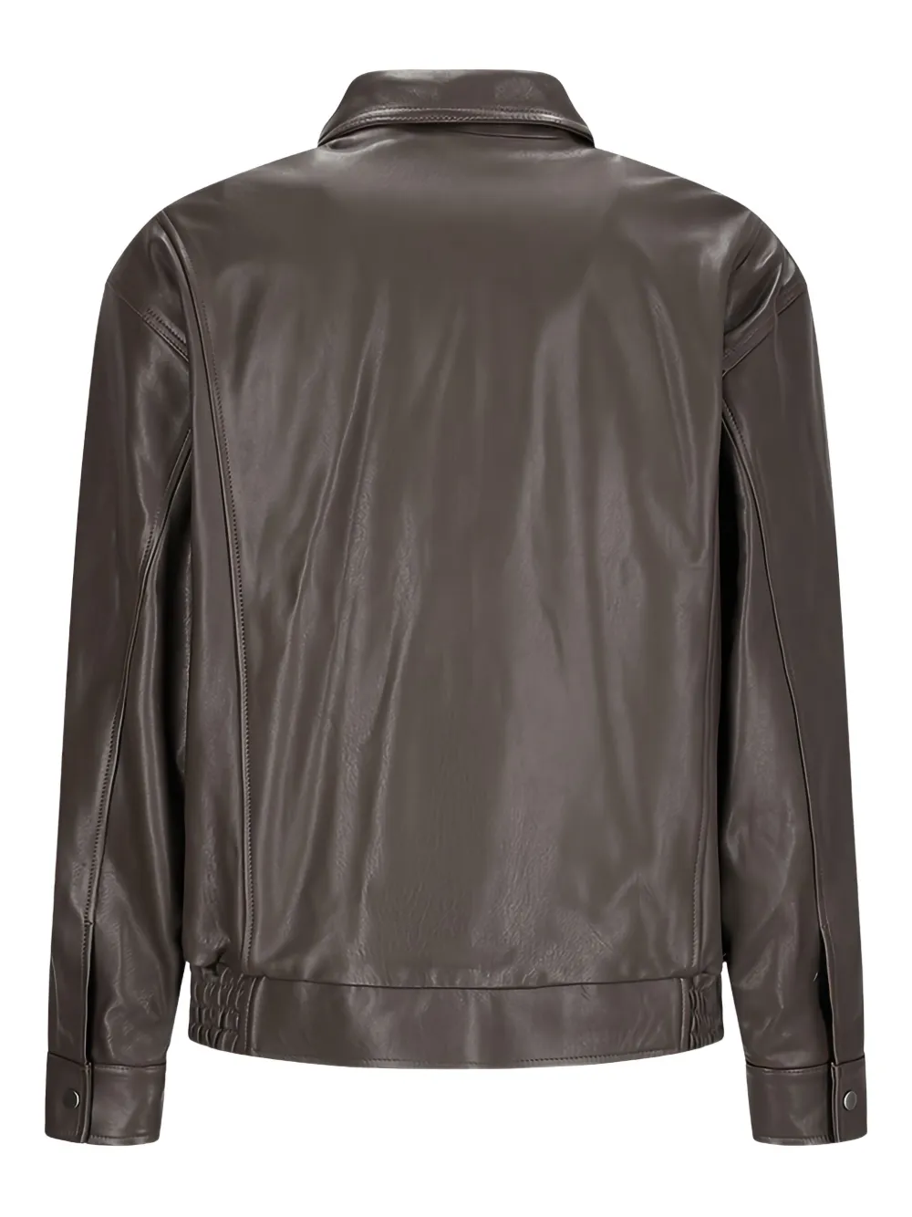 Calvin Klein paneled leather jacket | Leather Jackets | Image 2
